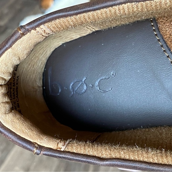 B.O.C Women’s Brown Leather Slip-On Peggy Clogs Size 10 - Picture 9 of 13